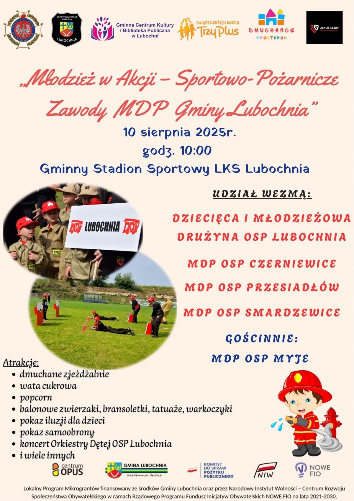 Plakat młodzież w akcji - dobre